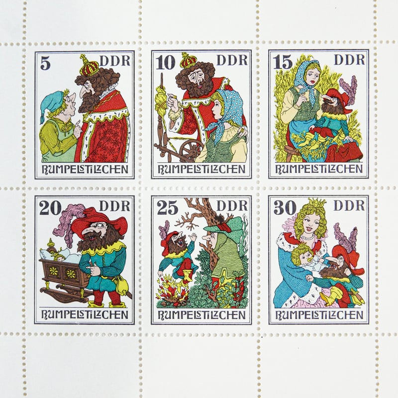 旧東ドイツ切手『がたがたの竹馬こぞう』 | MÄRKTE