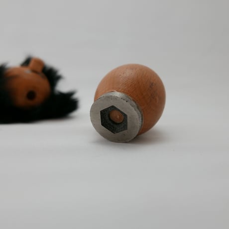 ドイツ　六角つき木製人形