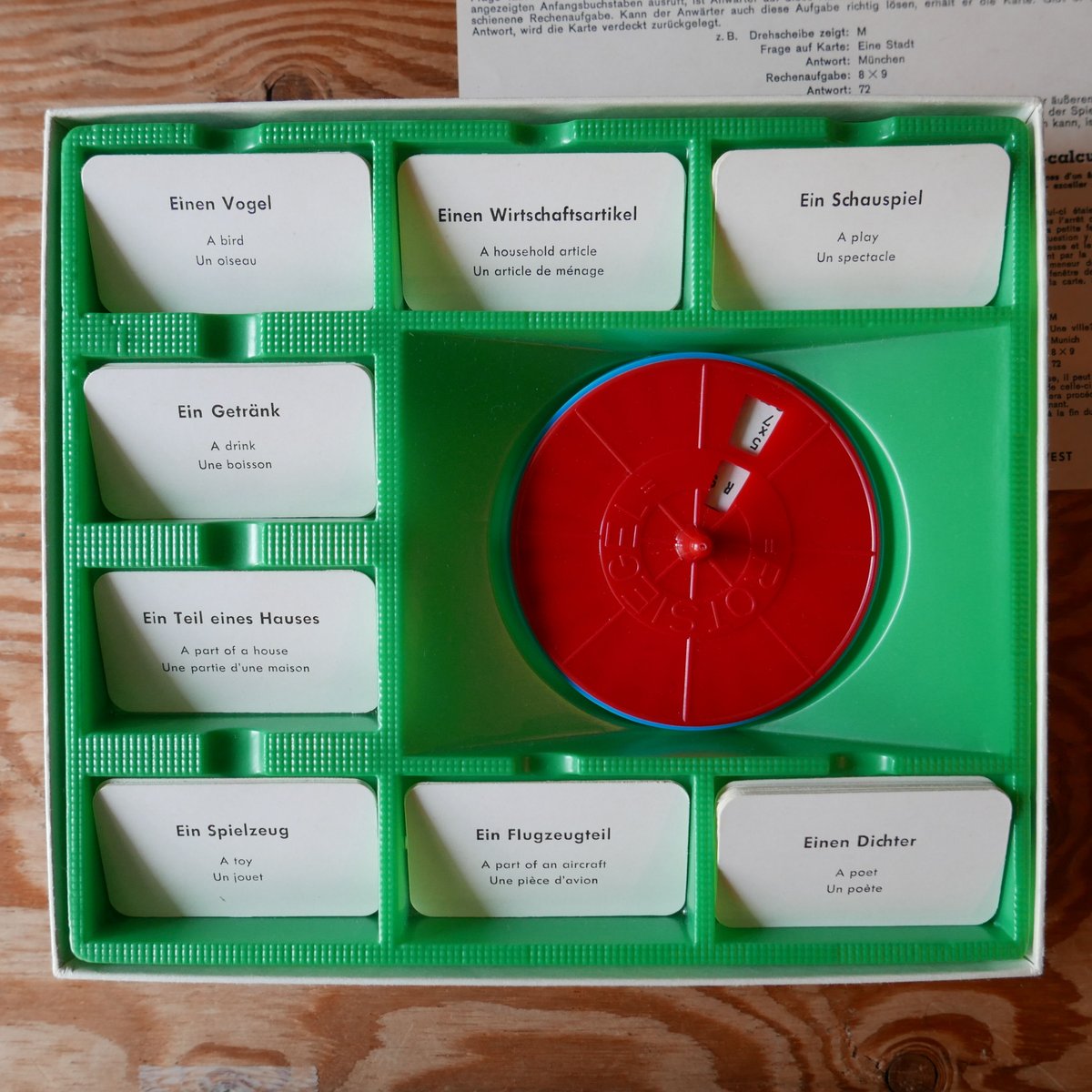 旧西ドイツ製ボードゲーム | MÄRKTE