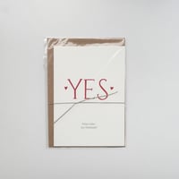 サブリナさんのカード　結婚おめでとう
