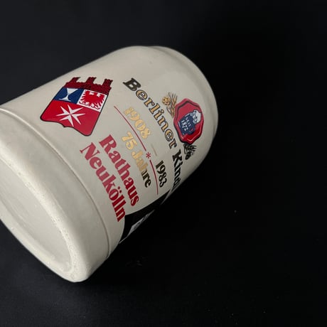 Berliner Kindl ビアジョッキ（B）1908 - 1983 Rathaus Neukölln