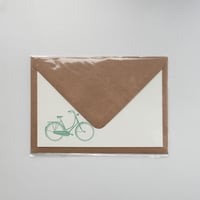 サブリナさんのカード　自転車