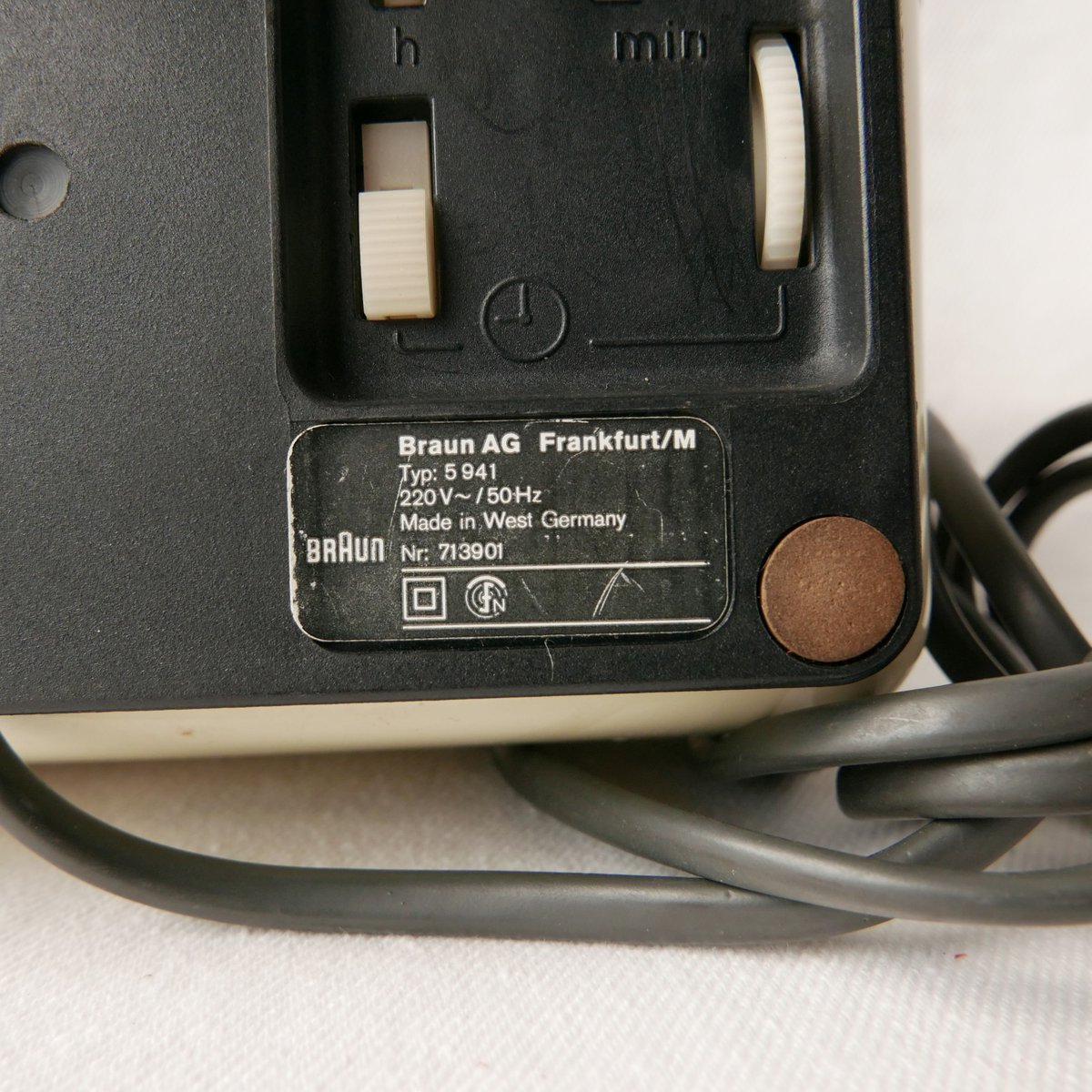 値下げ！ ヴィンテージ 稼働品 ドイツ製　Braun Type 149/AB4 値下げ！ ヴィンテージ 稼働品 ドイツ製 Braun Type 149/AB4