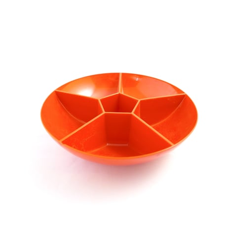 オレンジの小物用皿