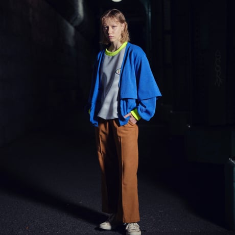 MK26S-K-18  EAGLE-CARDIGAN  #BLU