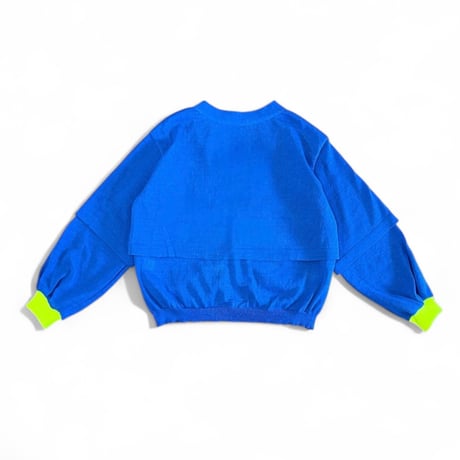 MK26S-K-18  EAGLE-CARDIGAN  #BLU