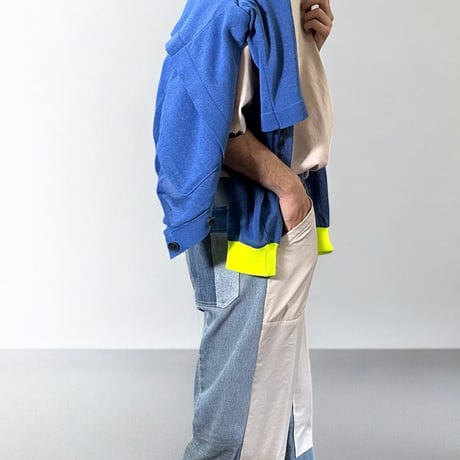 MK26S-K-18  EAGLE-CARDIGAN  #BLU