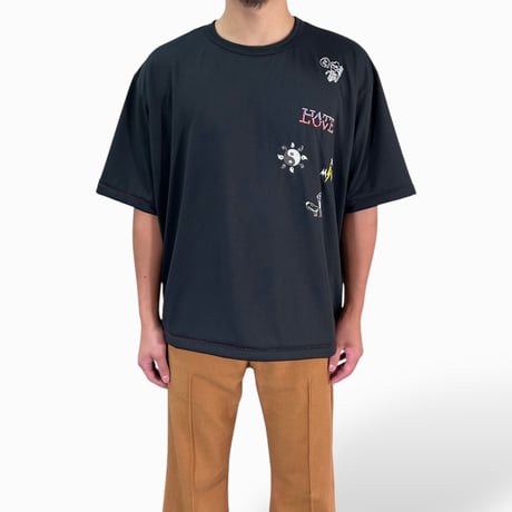 MK26S-C-24  PLAYFUL-TEE  #BLK