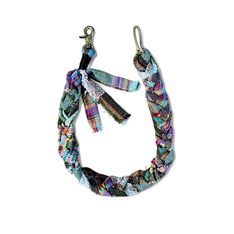 【真穂】あおばくん着用綱ウォレットチェーン 真穂様専用】あおばくん着用綱ウォレットチェーン - メルカリ