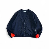 MK26S-K-18  EAGLE-CARDIGAN  #BLK