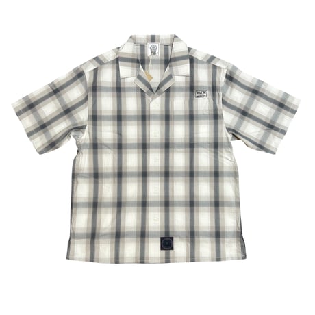 M&M CUSTOM PERFORMANCE -26MMSH04 OPEN COLLAR S/S SHIRT