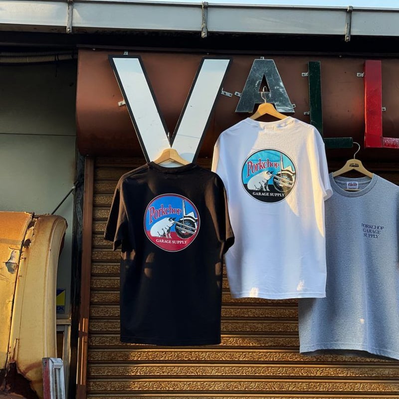 Porkchop Garage Supply ValleyAuto ロンT PORKCHOP GARAGE SUPPLY ポークチョップ ガレージサプライ PORK