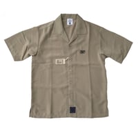 M&M - SILKY OPEN COLLAR SHIRT