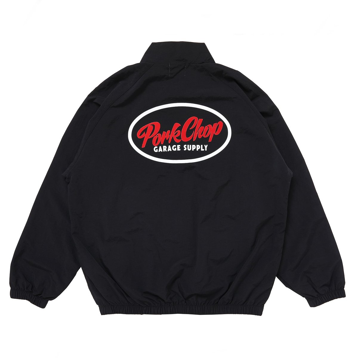 ポークチョップ PORKCHOP/OVAL LOGO NYLON JACKET PORKCHOP GARAGE SUPLLY - OVAL LOGO NYLON JACKET