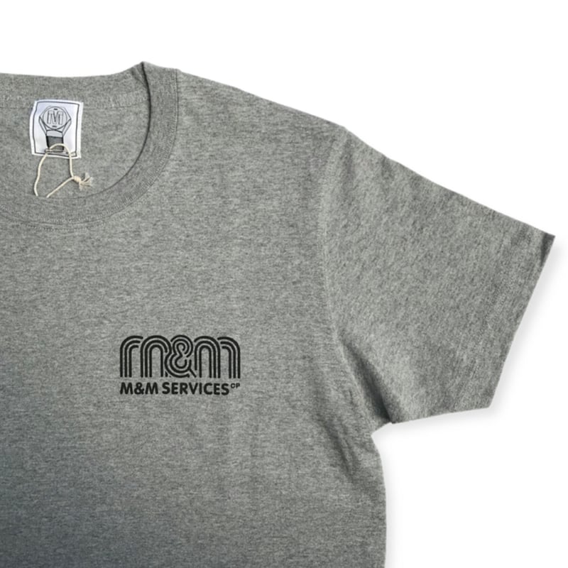 グレーXL M&M CUSTOM PERFORMANCE TEE エムアンドエム M&M CUSTOM PERFORMANCE - Logo EMB. Tee (M.GRAY) / ロゴ