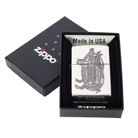 PORKCHOP GARAGE SUPPLLY - PORK ZIPPO 2025/SILVER