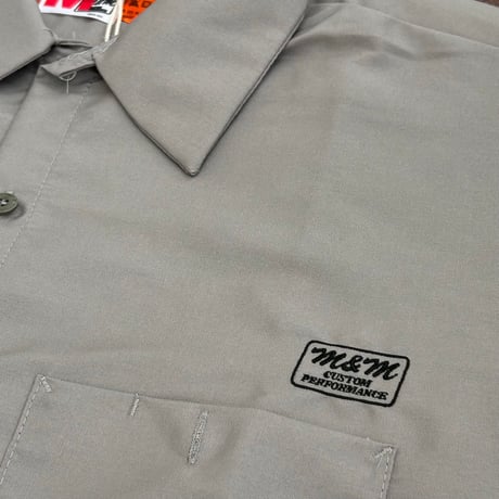 M&M CUSTOM PERFORMANCE  - SHORT SLEEVE WORK SHIRT 25MMSH02