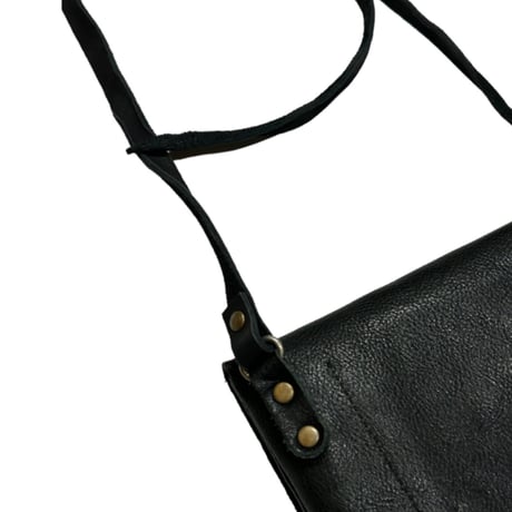 STAND REPAIR WORKS × east village OTHER - LEATHER SACOCHE - (Type I w/STONE)