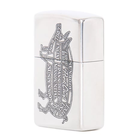 PORKCHOP GARAGE SUPPLLY - PORK ZIPPO 2025/SILVER