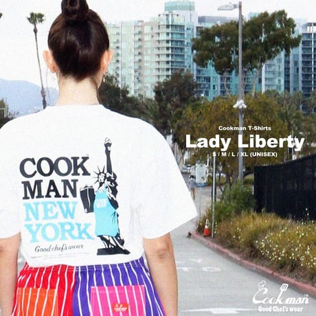 COOKMAN - Tシャツ Lady Liberty