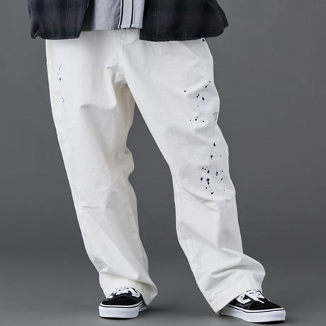 LIBERAIDERS - SARROUEL CHINO PAINTER PANTS 73701
