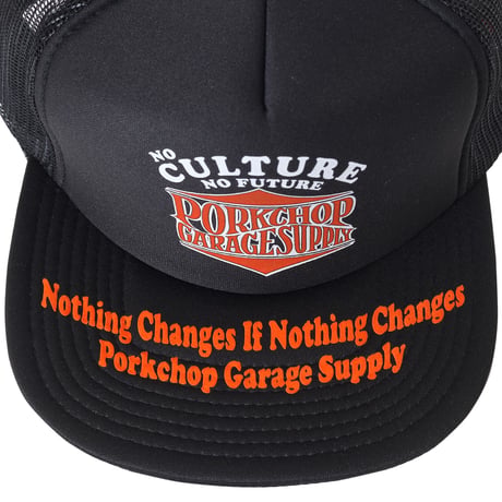 PORKCHOP GARAGE SUPLLY - WAVE LOGO MESH CAP
