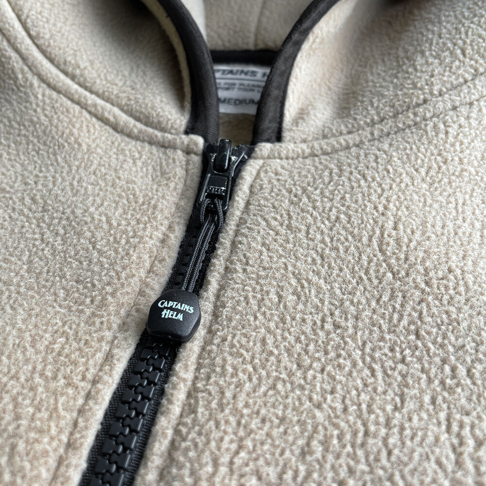CAPTAINS HELM - #RECYCLE FLEECE ZIP HOODIE | ea