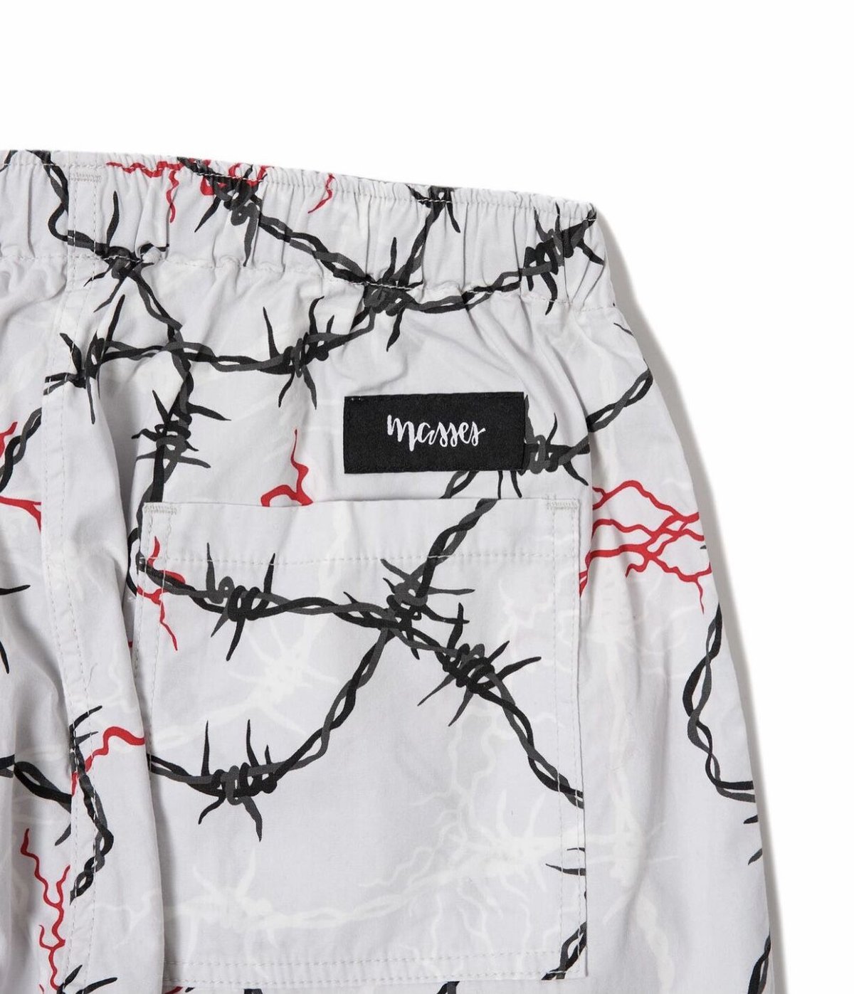 M&M×MASSES SHORTS WIRE サイズM グレー　タグ付き M&M×MASSES SHORTS WIRE サイズM グレー タグ付き - メルカリ