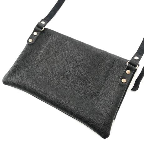 STAND REPAIR WORKS × east village OTHER - LEATHER SACOCHE - (Type B)