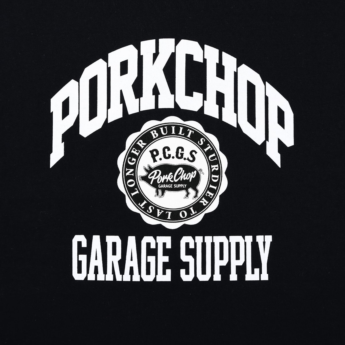 PORKCHOP GARAGE SUPLLY - 2nd COLLEGE SWEAT | ea