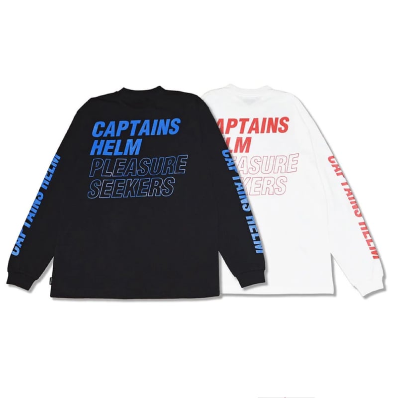 美品 CAPTAINS HELM DARK OCEAN LOGO TEE DRT メンズ - トップス