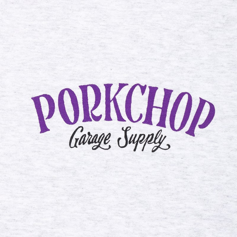 XL porkchop PORK BACK TEE グレー samuelvidal.ldrsoft.com.br