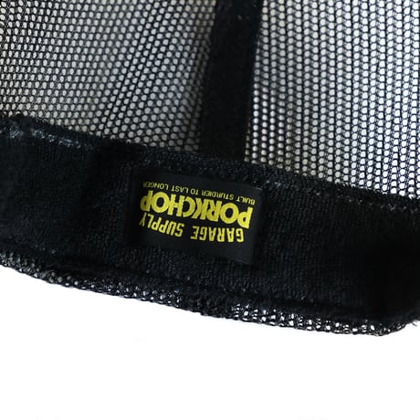 PORKCHOP GARAGE SUPLLY - WHEEL LOGO MESH CAP