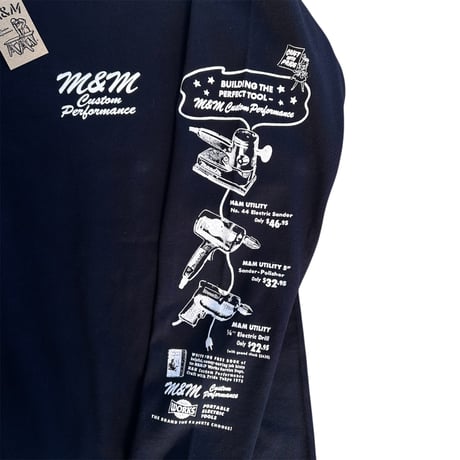 M&M CUSTOM PERFORMANCE - ADD L/S TEE 25MMT15