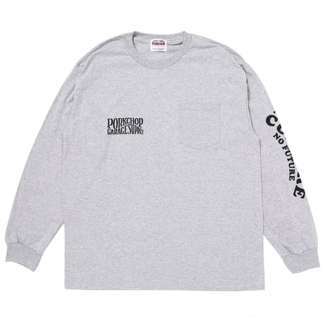 PORKCHOP GARAGE SUPPLY - WAVE LOGO L/S TEE