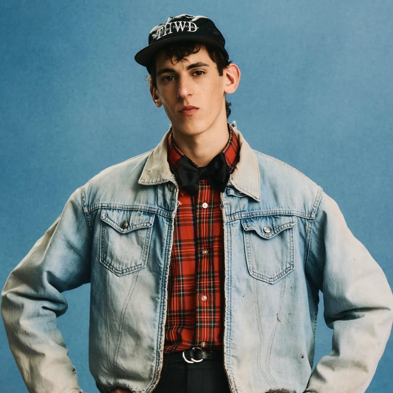 THE HW DOG CO デニムキャップ　SHALLOW CAP-J THE H.W. DOG & CO. - SHALLOW CAP | east village
