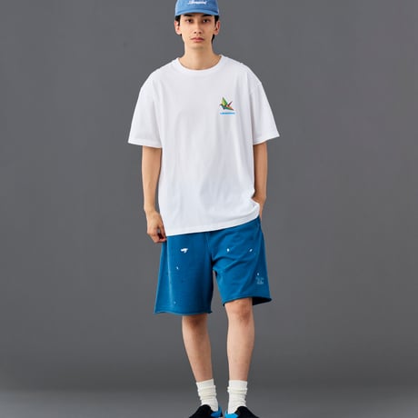 LIBERAIDERS - PIGMENT DYED SWEAT SHORTS 73807