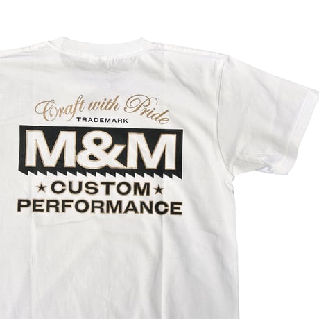 M&M CUSTOM PERFORMANCE -  TM LOGO TEE 25-MMT-004