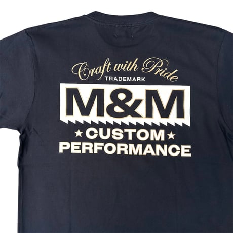 M&M CUSTOM PERFORMANCE -  TM LOGO TEE 25-MMT-004