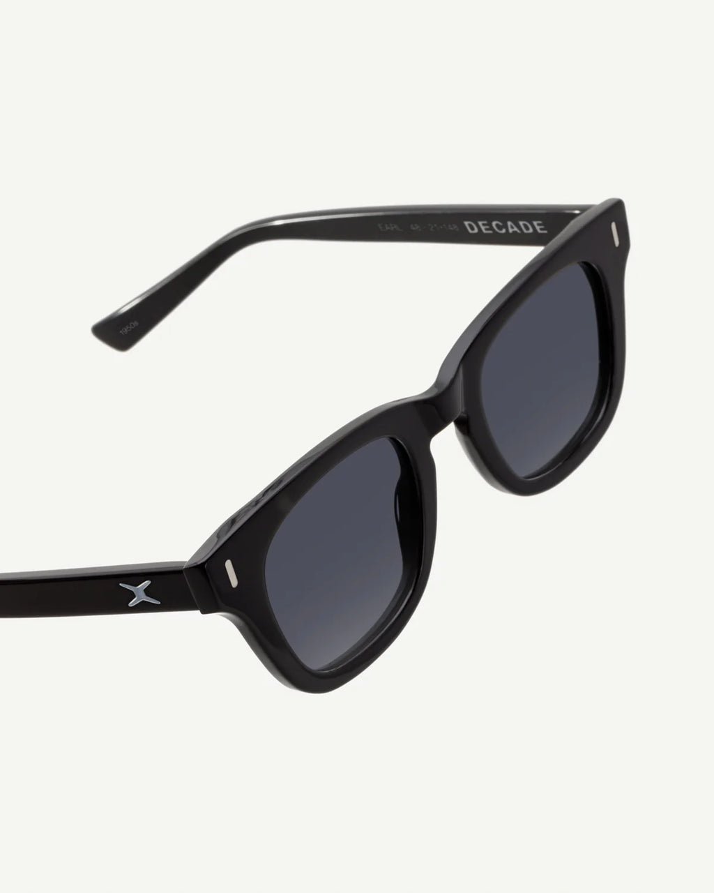 DECADE (EYEWEAR) - EARL (GROSS BLACK) | east vi