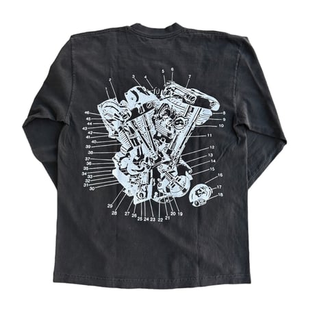 E.V.O - EXPLODED L/S TEE - SHOVEL HEAD