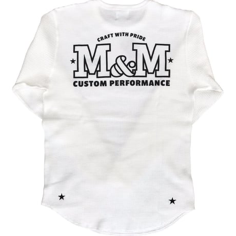 M&M CUSTOM PERFORMANCE - WAFFLE L/S T-SHIRT (23-MT-020)