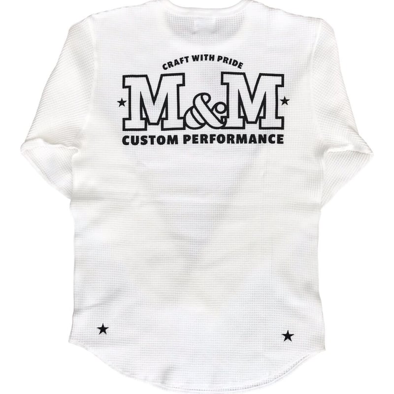 M&M CUSTOM PERFORMANCE - WAFFLE L/S T-SHIRT (23...