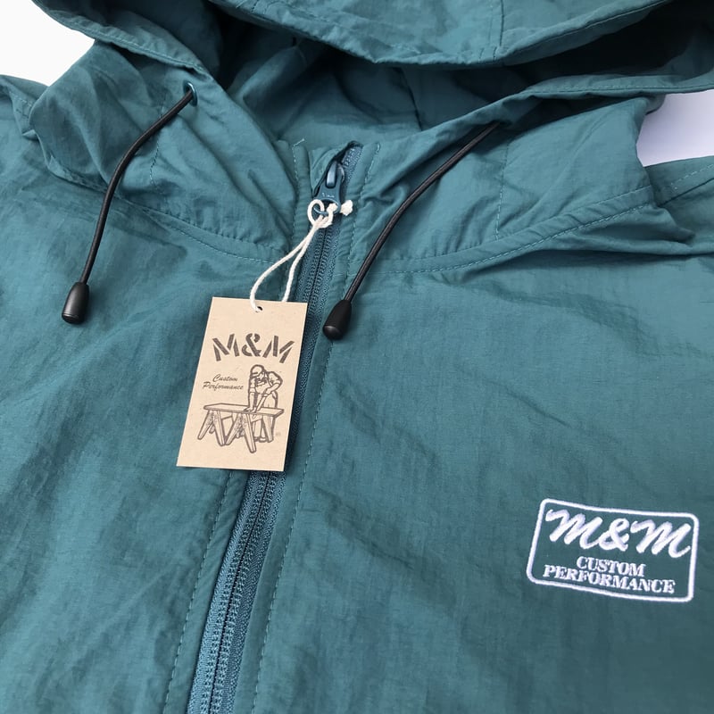 M&M CUSTOM PERFORMANCE - NYLON ANORAK PARKA 22- M&M CUSTOM PERFORMANCE - NYLON ANORAK PARKA 22-