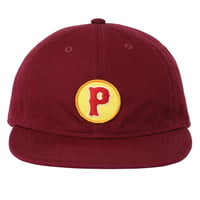 PORKCHOP GARAGE SUPLLY - P WAPPEN CAP/BURGUNDY