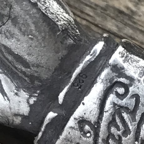 Shake Hands Keyring - Silver(シルバー製) (Made by vitriol)