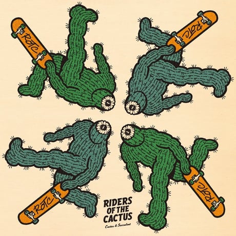 DAILYCHOP DESIGN STORE - BANDANA 03 "RIDERS OF CACTUS"
