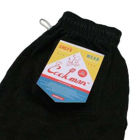 COOKMAN - Chef Pants Short Corduroy
