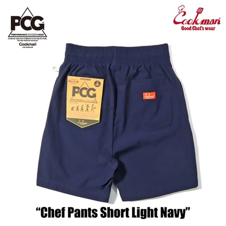 COOKMAN - (PCG) Chef Pants Short Light