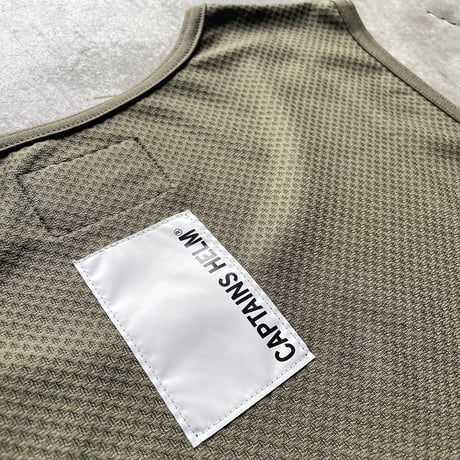 CAPTAINS HELM - #BIG LOGO DOUBLE MESH TANK-TOP